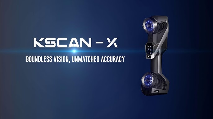 KSCAN-X Intelligent and Wireless Large-Area 3D Scanner - YouTube