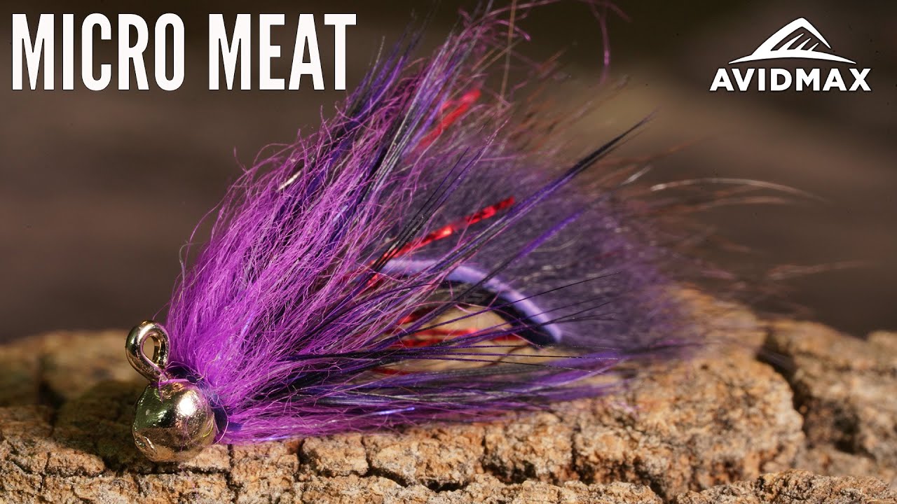 How to tie a Micro Meat  AvidMax Fly Tying Tuesday Tutorials 