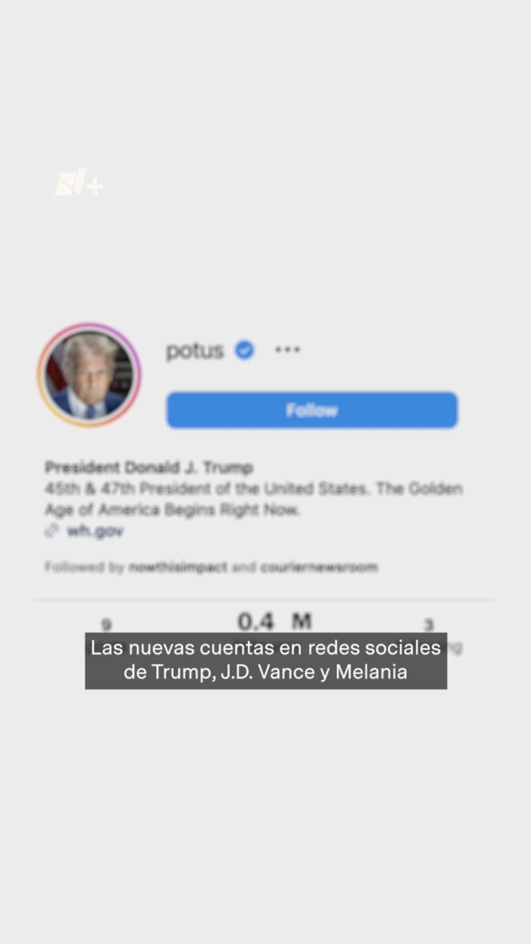 J.D Vance y Trump. ¿Por qué los sigues? #nmas #shorts #trump