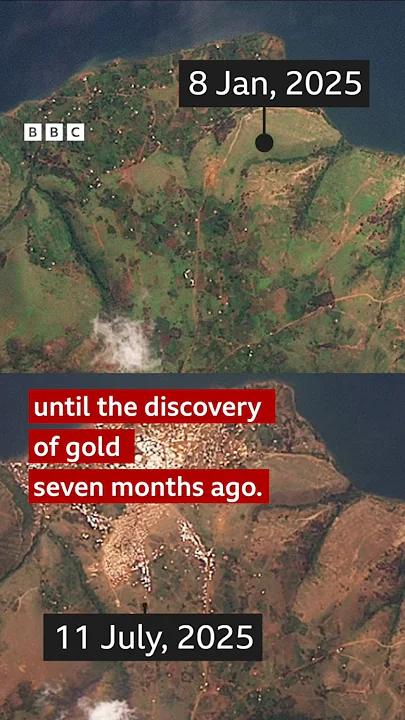 Inside the gold rush village hit by mine collapse tragedy – BBC Africa