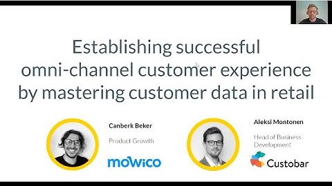 Webinar: Establishing successful omni-channel customer experience by mastering customer data