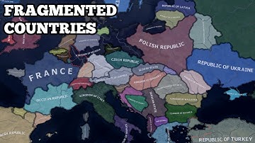 What if all countries were Fragmented after WW1 - HOI4 Timelapse