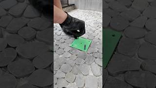 The Most Satisfying Drain Cover Install 👀