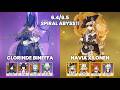 Clorinde Lunar Charge &amp; Navia Xilonen | 6.4 Spiral Abyss | Genshin Impact