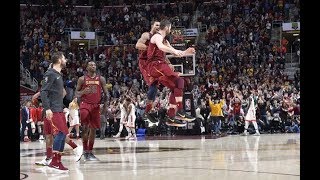 Kevin Love vs Raptors (03/21/2018) - 23 Pts, 12 Rebs, 8-15 FGM, 4-6 3PM, CLUTCH!
