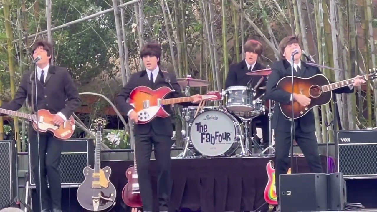 The Fab Four at Busch Gardens