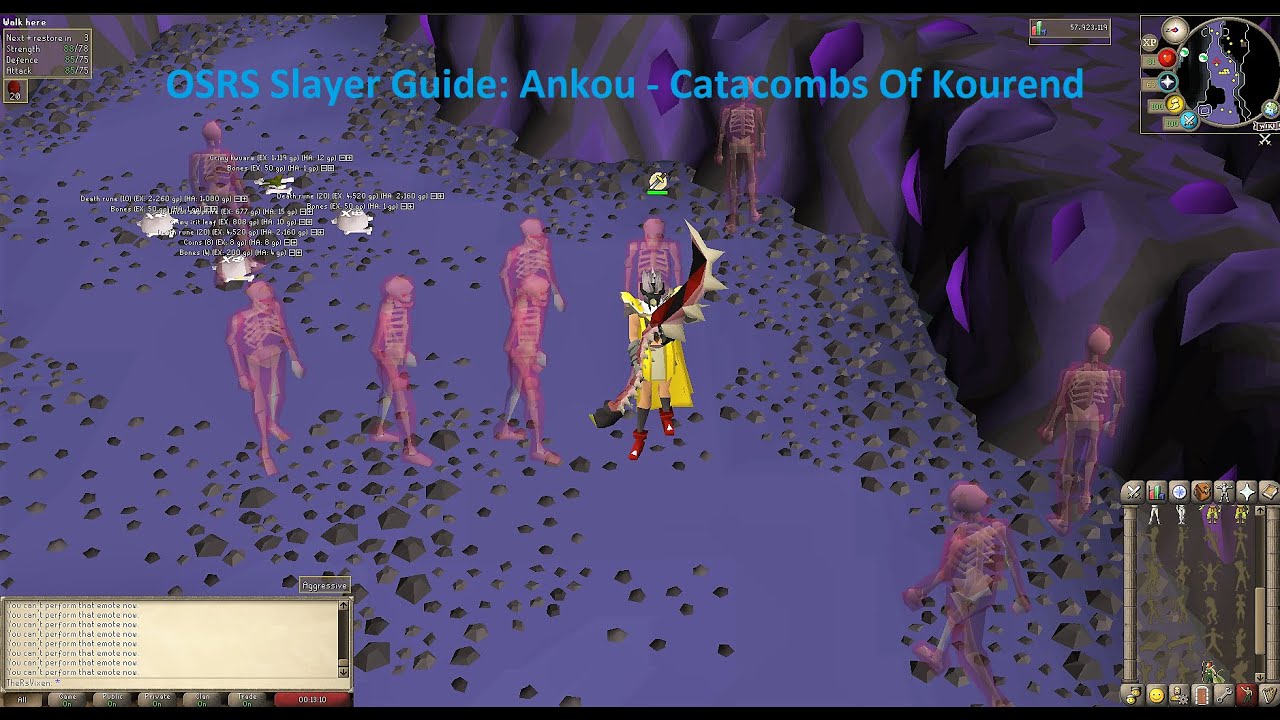 OSRS Konar Slayer Guide Ankou Catacombs Of Kourend 2019 YouTube OSRS Konar Slayer Guide Ankou Catacombs Of Kourend 2019 YouTube
