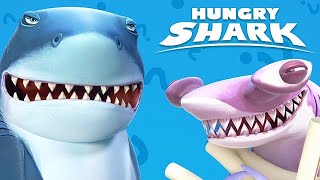 Hungry Shark Evolution vs World - Great White vs Smooth Hammerhead