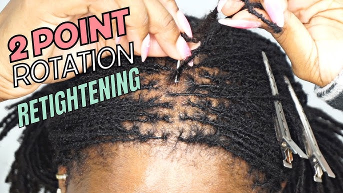 How to Self Retighten Your Locs plus NAPPY LOCS TOOL