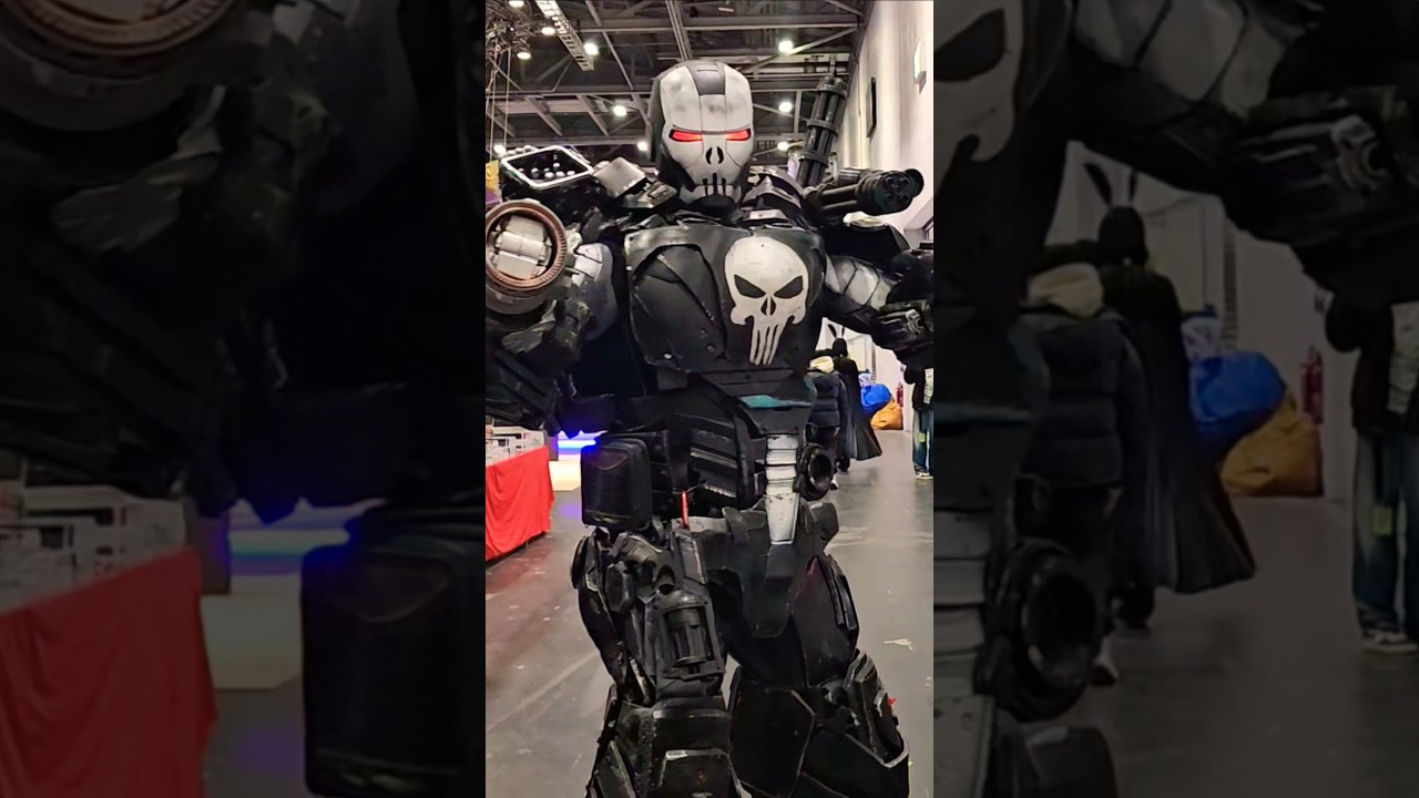 THE most EPIC Punisher Cosplay EVER! 
