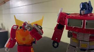 Optimus Is Not a Morning Bot: A Transformers Stop Motion