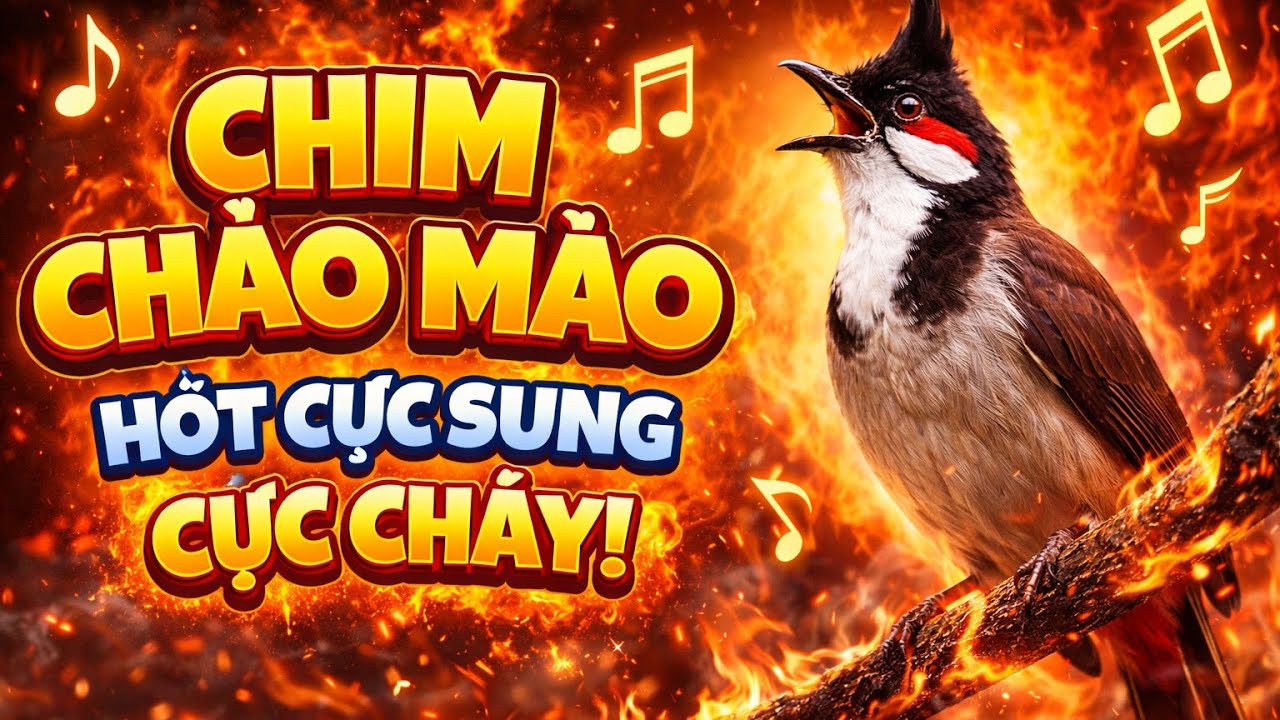 Chào mào hót ché luyện bổi 