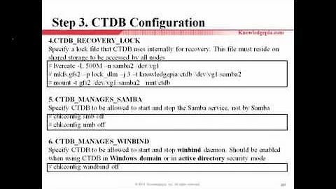 Linux Cluster on CentOS 6 & 7 - part 11/17(Samba Cluster)