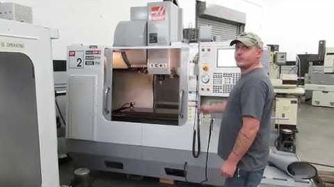 Haas VF-2 30,000 RPM CNC Vertical Machining Center w/Tool Probe