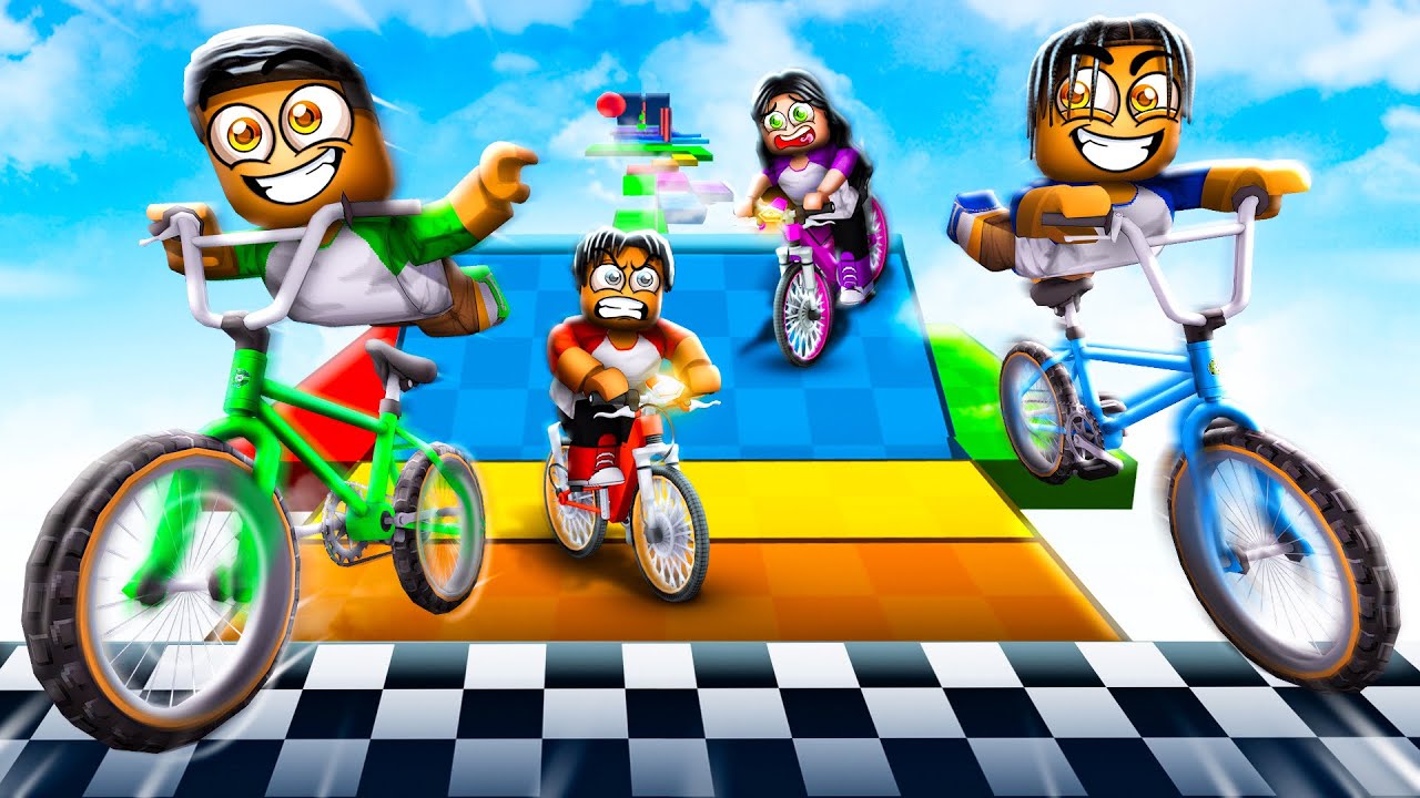 ROBLOX BIKE OBBY WITH THE PRINCE FAMILY CLUBHOUSE