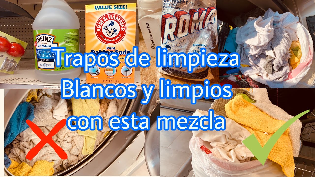 El truco para limpiar los trapos de cocina (de manera rápida y sin