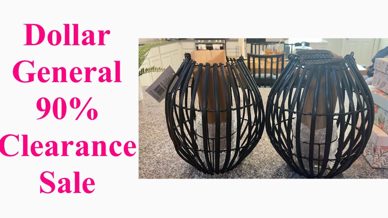 90% Clearance Haul @ Dollar General!!