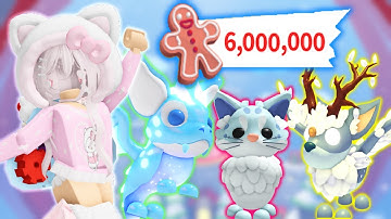 How to Get 6 MILLION Gingerbread! | Roblox Adopt Me Christmas Event 2025 | Riivv3r