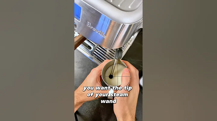 How to Steam Milk on the Breville Barista Pro #espresso #latteart #coffee