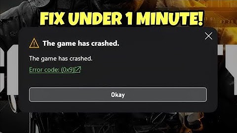 Fix Call of Duty Black Ops 6 0x9 Error Crash on XBOX GAME PASS - CRASH FIX