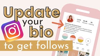 What to put in your Instagram bio to get followers