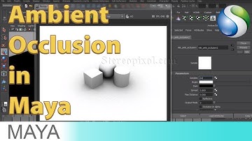 Ambient Occlusion Autodesk Maya