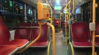 Przejazd Man NG363 3411 MZA Warszawa linia N63 