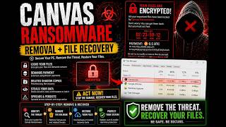 Canvas Ransomware - How to Remove It [+ Restore Files]