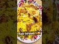 Kaju Biryani Recipe | Rich &amp; Royal Cashew Biryani😍#kajubiryani #viral #ytshorts #trending