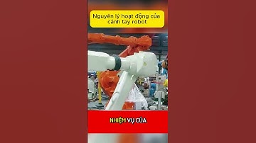 Nguyên lý hoạt động cánh tay robot | Robotop.vn