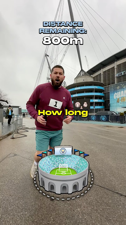 How Long Does It Take To Run Around A Football Stadium? 🏟️🏃🏻‍♂️