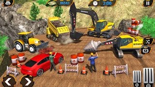 Heavy Excavator Crane Construction Simulator 3D - Offroad Excavator Trucks 2026 - Android Gameplay🛻