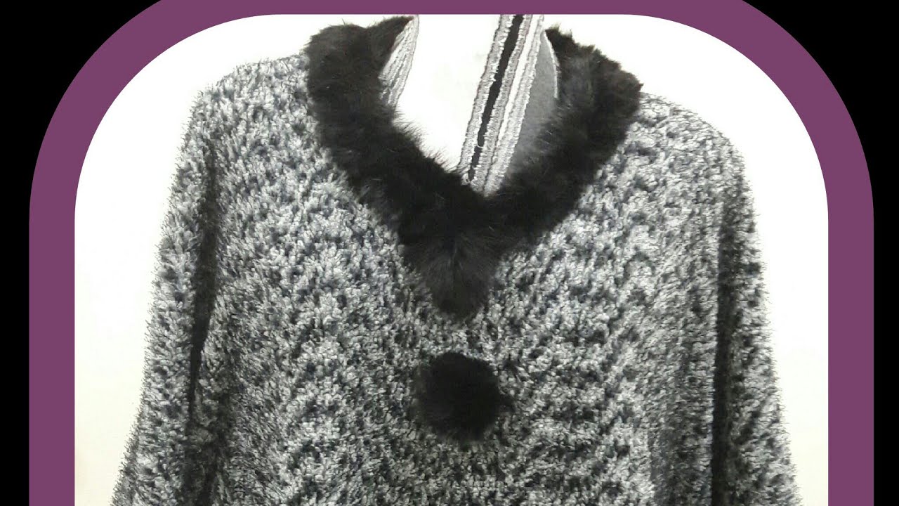 كاب شتوي بالبطانة  بدون باترون سهل وبسيط الجزء الاول