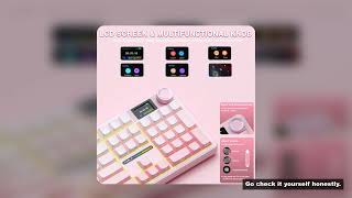 AULA F108 pro Wireless Bluetooth Keyboard Macro Gaming keyboard Gasket Hot-swap Full Size Keyboard w