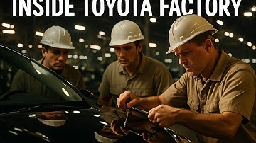 Inside Toyota Factory 😱🚗| How a Car is Made by Human Workers in 4K