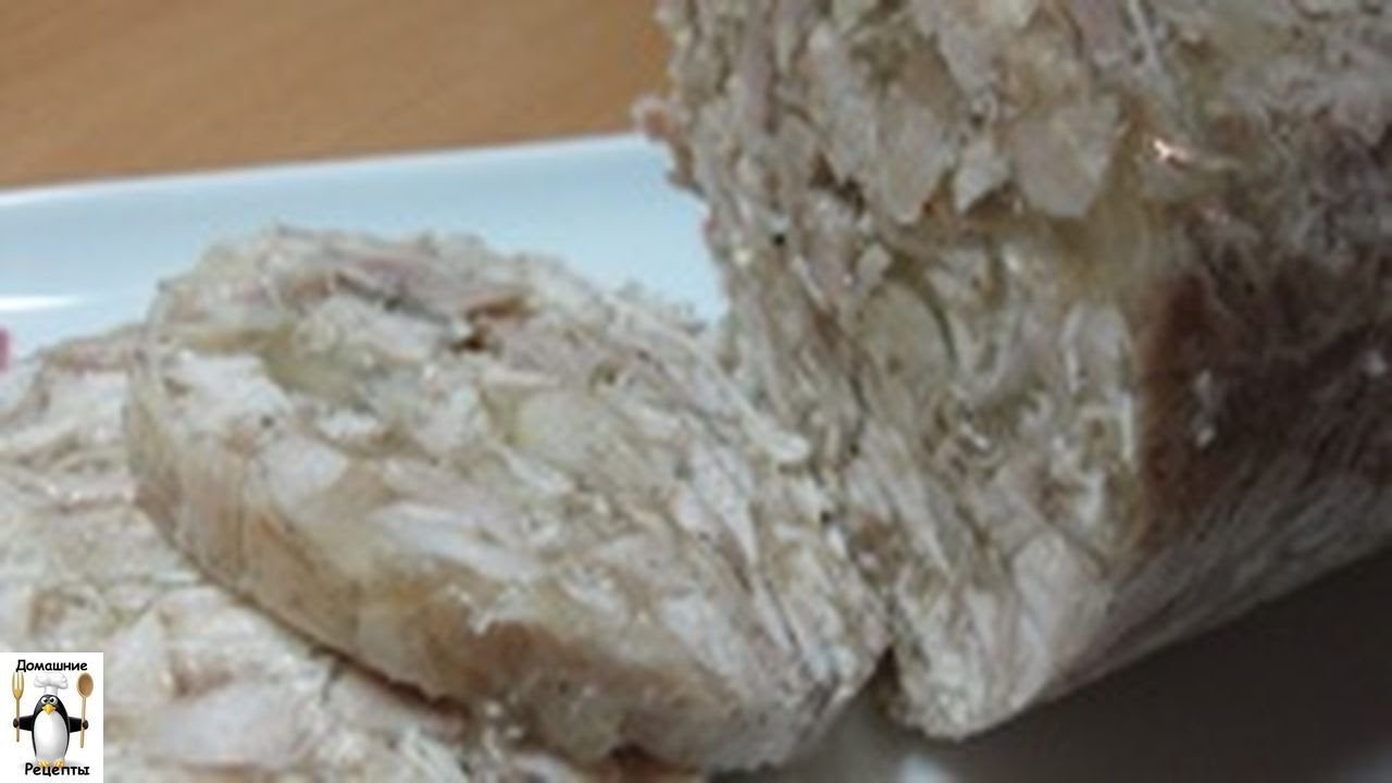 Зельц домашний.Зельц в домашних условиях