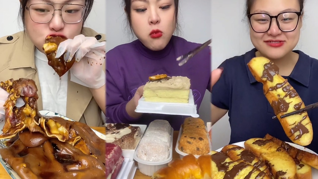 Mukbang food challeng new with real sound #d9mukbang #mukbang