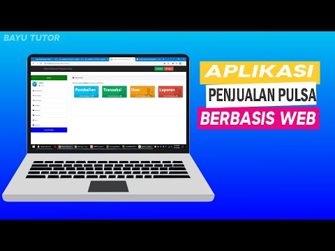 Aplikasi penjualan pulsa berbasis web. 