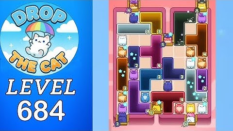 Drop The Cat Level 684 Walkthrough