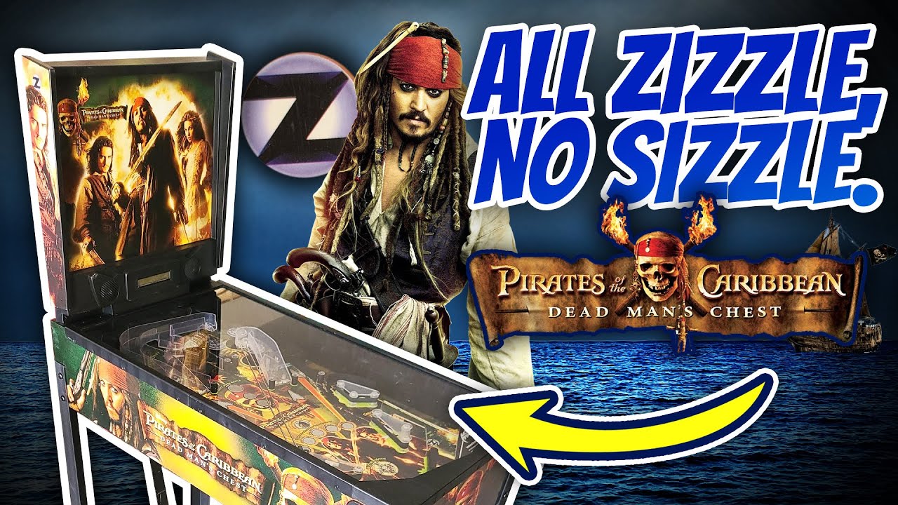 The Zizzle Pirates of the Caribbean Pinball Machine! YouTube