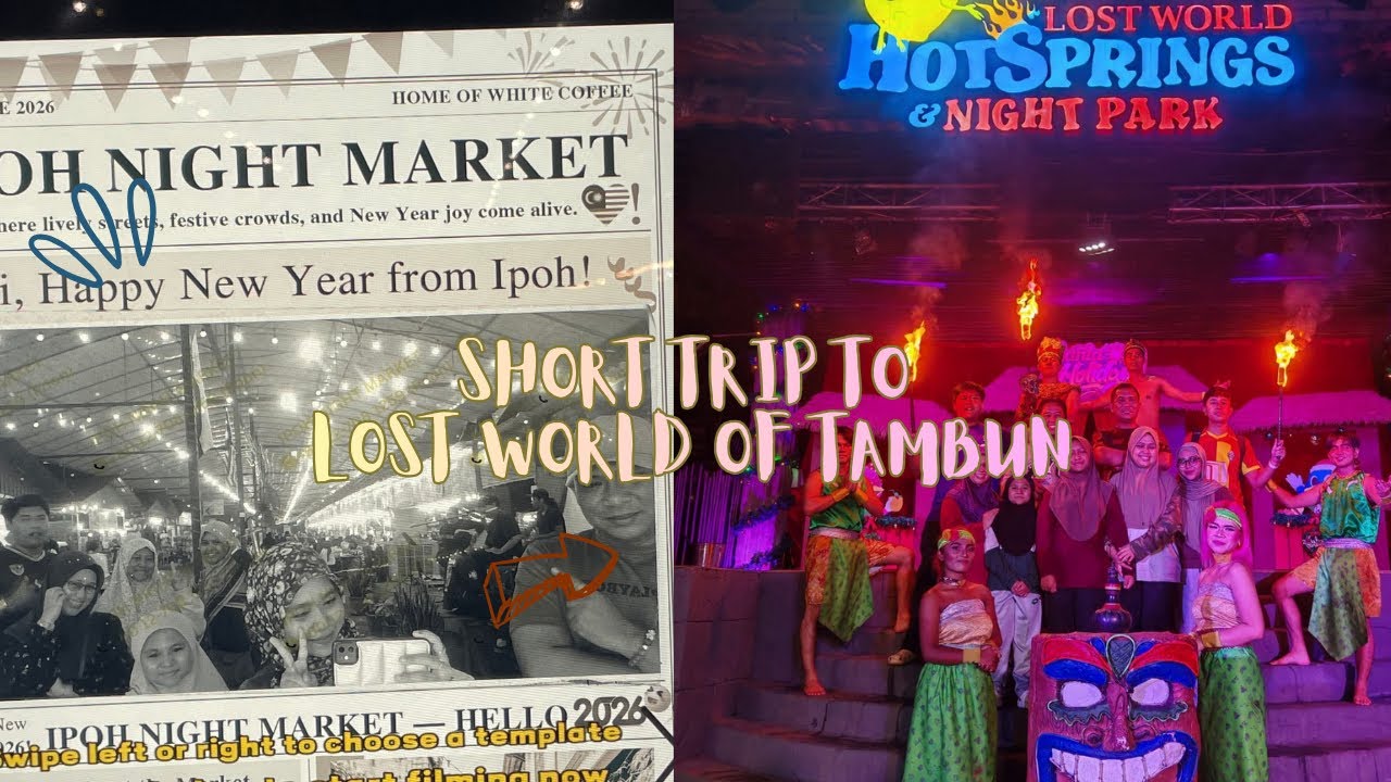 Lost World Of Tambun Vlog!