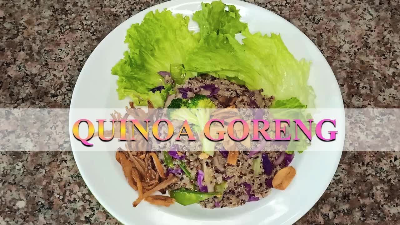 Resepi Quinoa Goreng Simple Youtube