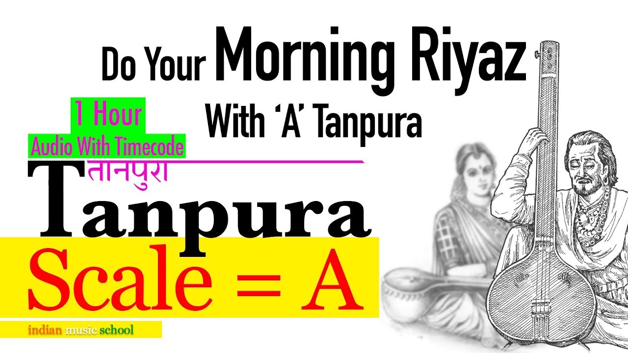 A Scale Tanpura  1 Hour A Scale Tanpura           Tanpura A Scale