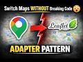 24. Adapter Design Pattern in JavaScript | Real World Example (Google Maps vs Leaflet)