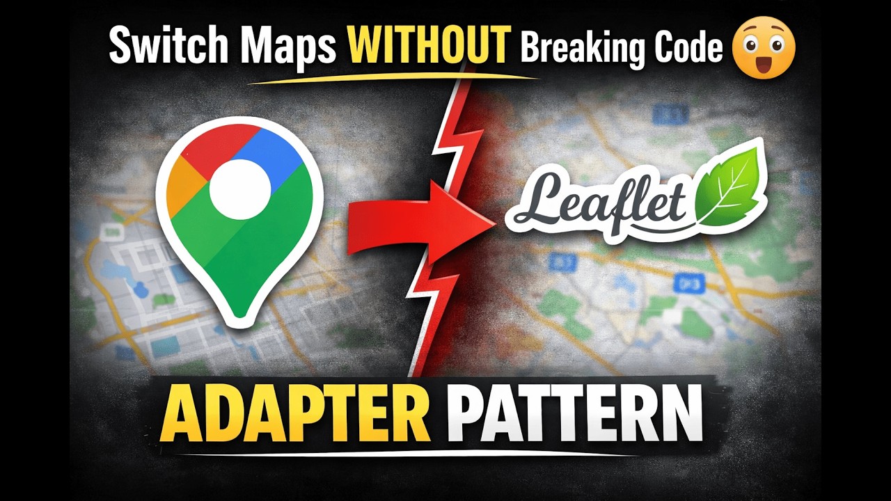 24. Adapter Design Pattern in JavaScript | Real World Example (Google ...