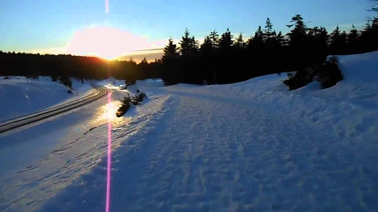Goethe's Skipiste am Brocken im Harz