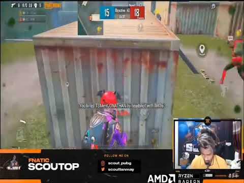Scout, op vs jonthan 1 vs 1 tdm mach - YouTube
