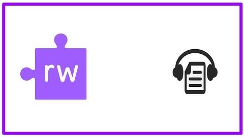 Google Read & Write - Audio Maker