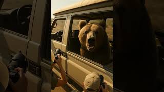 Face to Face with a Giant Brown Bear | Wildlife Documentary Shorts#Wildlife, #BrownBear, #Safari