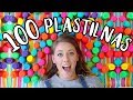 100 plastilinas hechas una escultura